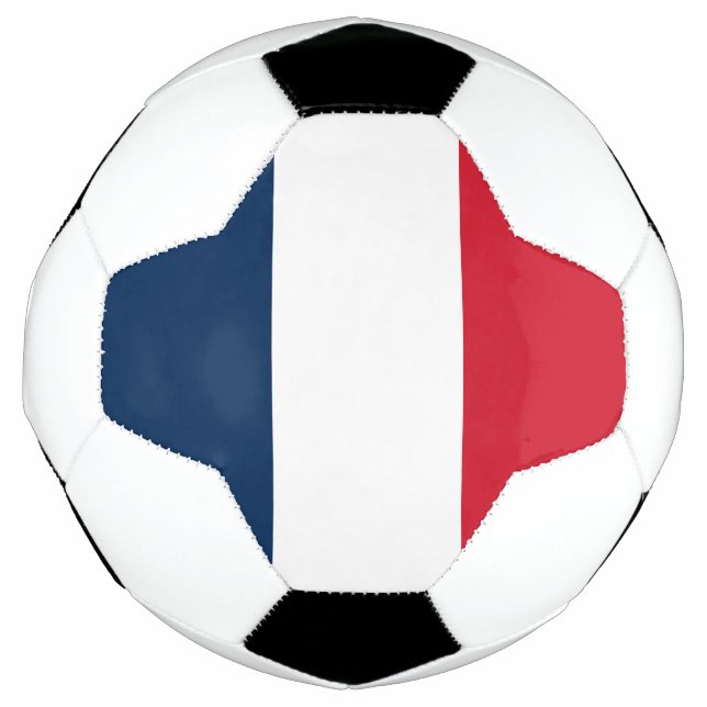 Ballon De Foot Drapeau français (Devant)