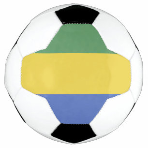 Ballon De Foot Drapeau Gabon