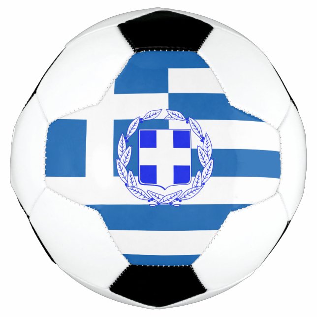 Ballon De Foot Drapeau grec (Devant)