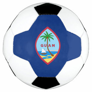 Ballon De Foot Drapeau Guam