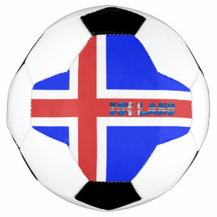 Ballon De Foot Drapeau islandais