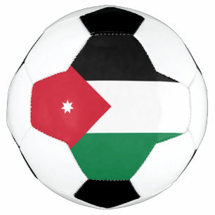 Ballon De Foot Drapeau Jordanie