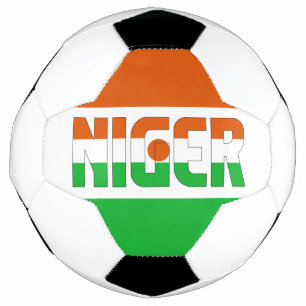 Ballon De Foot Drapeau Niger Adorable Patriotique
