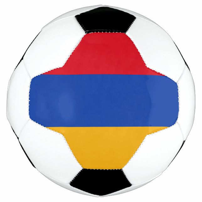 Ballon De Foot Drapeau patriotique arménien (Devant)