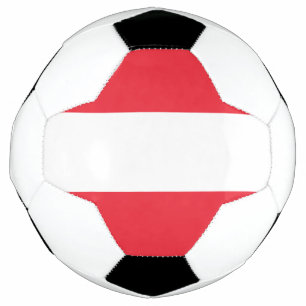 Ballon De Foot Drapeau patriotique autrichien