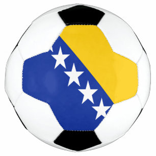 Ballon De Foot Drapeau patriotique de Bosnie-Herzégovine