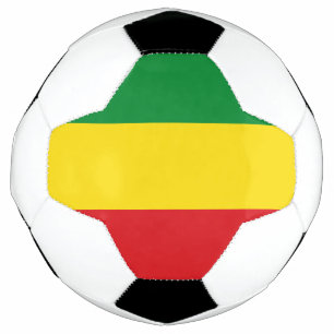 Ballon De Foot Drapeau rastafari éthiopien Rasta