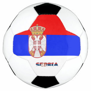 Ballon De Foot Drapeau serbe