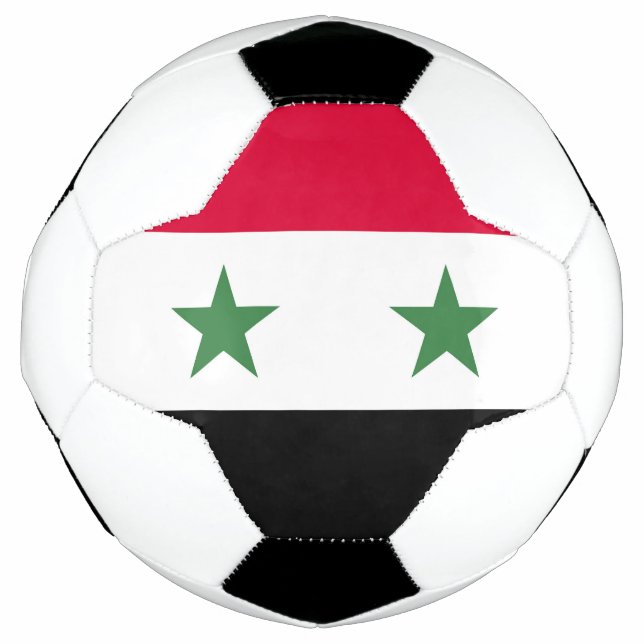 Ballon De Foot Drapeau syrien (Devant)