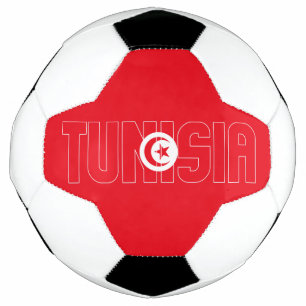 Ballon De Foot Drapeau Tunisie adorable patriotique