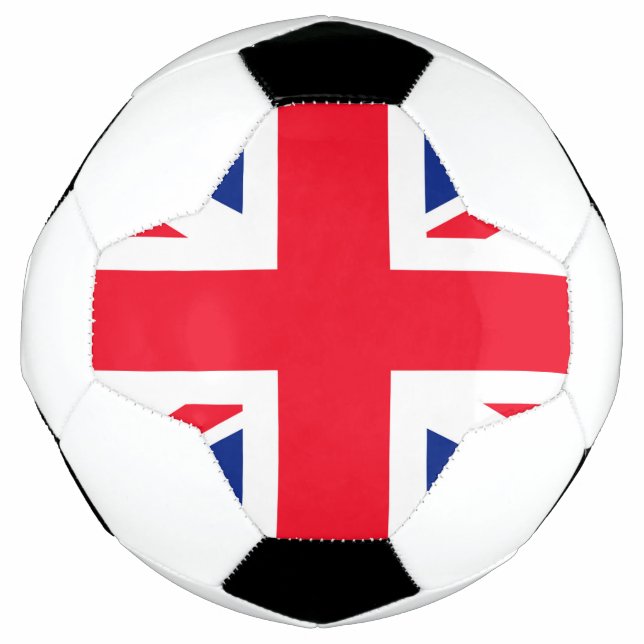 Ballon De Foot Drapeau Union Jack du Royaume-Uni (Devant)