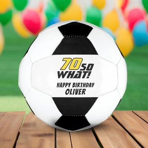 Ballon De Foot Drôle 70 alors que Citer 70e Anniversaire