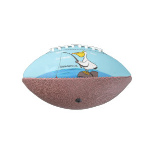 Ballon De Foot Drôle pélican de pêche