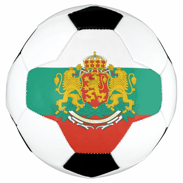Ballon De Foot emblème de bulgarie (Devant)