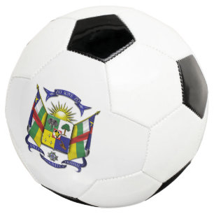 Ballon De Foot emblème de la république d'afrique centrale