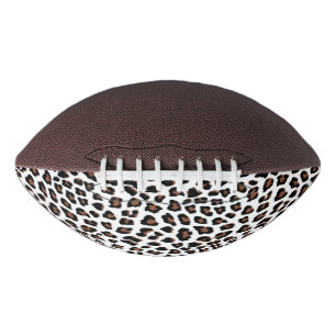 Ballon De Foot Empreinte de léopard blanc