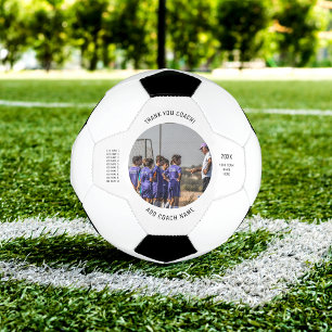 Ballon De Foot Entraîneur de football Merci Équipe personnalisée