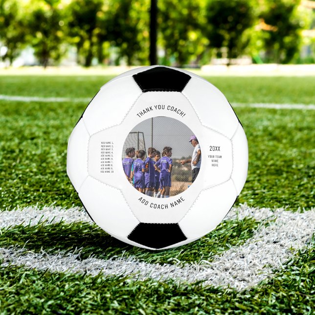 Ballon De Foot Entraîneur de football Merci Équipe personnalisée  (Créateur téléchargé)