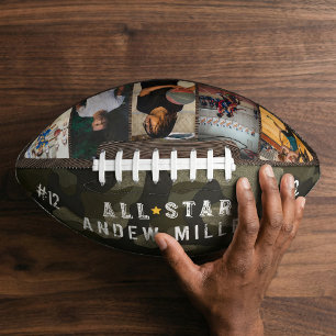 Ballon De Foot Équipe Camouflage de l'Armée de terre étoilée Numé
