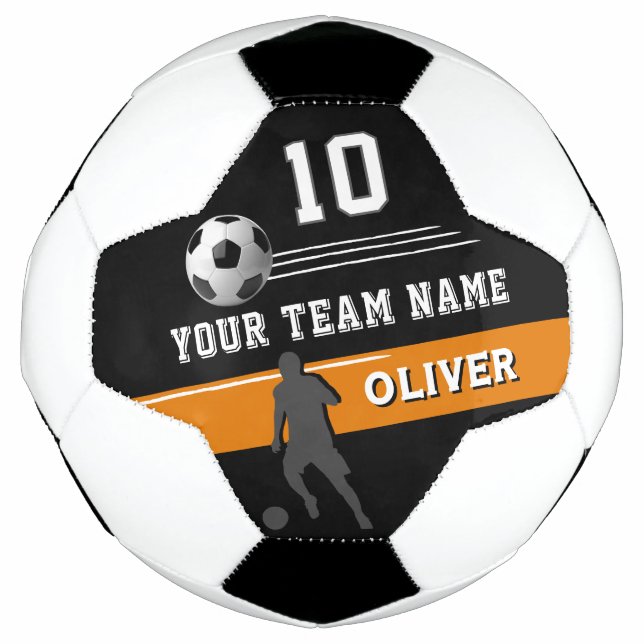 Ballon De Foot Équipe du numéro du joueur moderne (Devant)