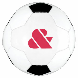 Ballon De Foot Équipement sportif à motif cramoisi vibrant