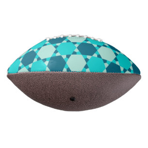 Ballon De Foot Étoile bleue de David Motif d'illusion optique