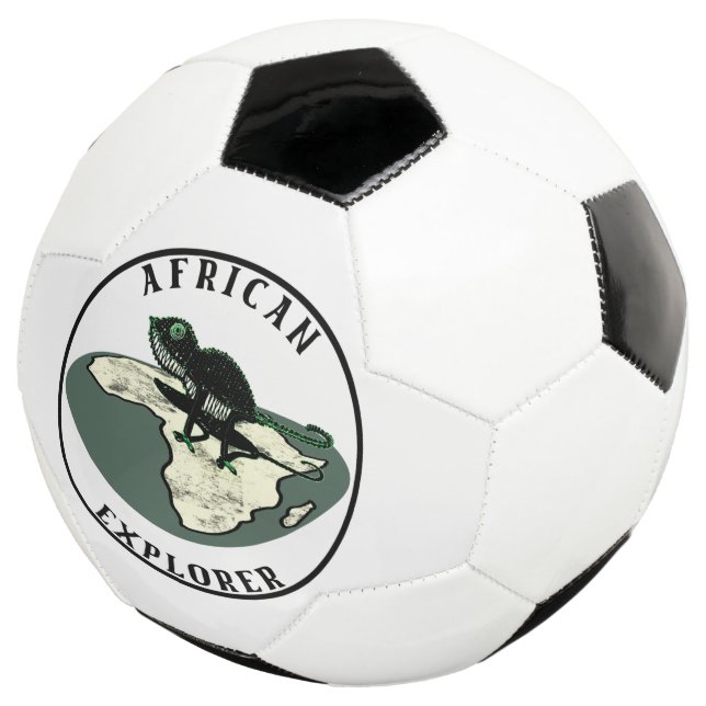 Ballon De Foot Explorateur africain (3/4)
