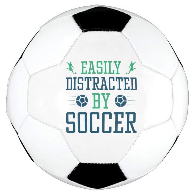 Ballon De Foot Facilement Distrait Par Le Football (Devant)