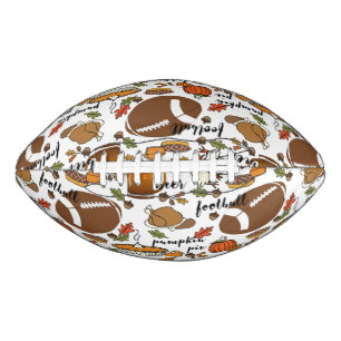 Ballon De Foot Famille classique de Thanksgiving