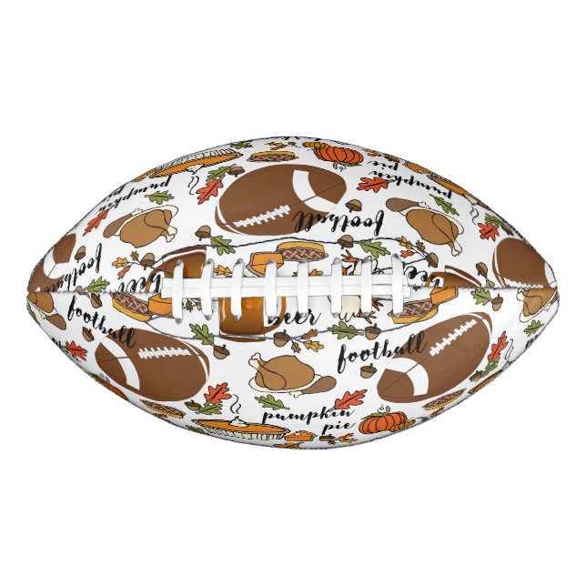 Ballon De Foot Famille classique de Thanksgiving (Devant)