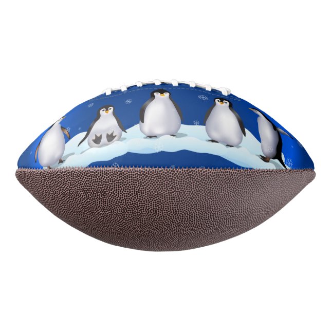 Ballon De Foot Famille Penguin (Tourné à 270°)