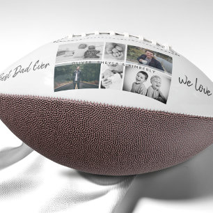 Ballon De Foot Father with Kids and Family Dad Photo Collage