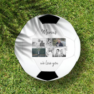 Ballon De Foot Father with Kids and Family Dad Photo Collage