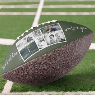 Ballon De Foot Father with Kids and Family Dad Photo Collage