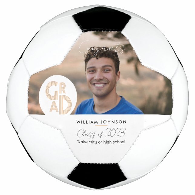Ballon De Foot Félicats Classe de fin d'année 2023 (Devant)