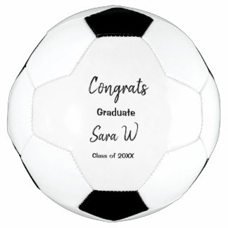 Ballon De Foot Félicitations classe d'ajouter le nom d'année scol