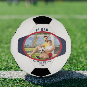 Ballon De Foot fête des pères #1 Photo papa personnalisée