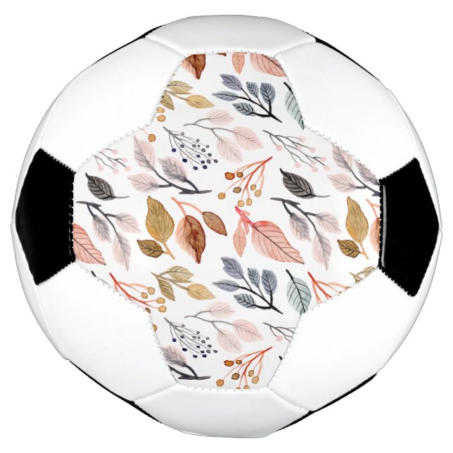 Ballon De Foot feuille d'arbre (Tourné)