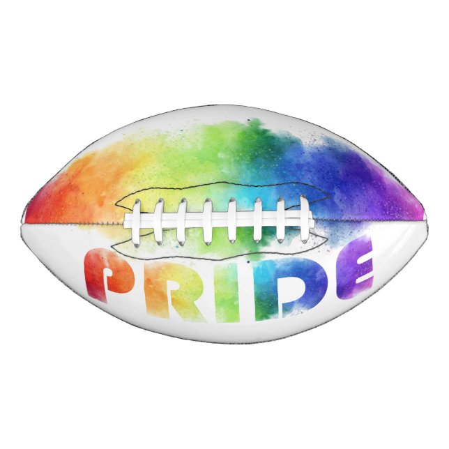 Ballon De Foot Fierté Rainbow Football (Devant)