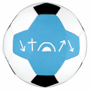Ballon De Foot Flèches Evangile balle de soccer