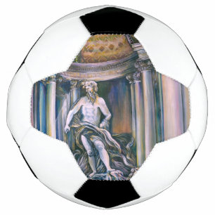 Ballon De Foot Fontana Di Trevi, Roma