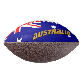 Ballon De Foot Football américain avec drapeau australien / Austr