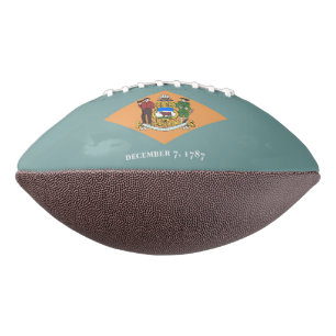 Ballon De Foot Football américain patriotique avec drapeau du Del