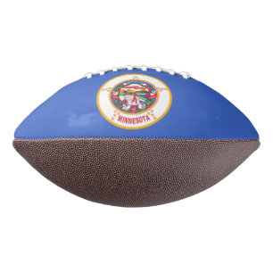 Ballon De Foot Football américain patriotique avec drapeau du Min