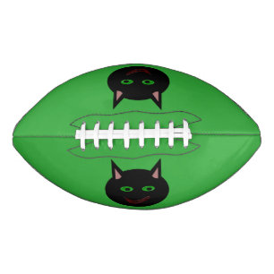 Ballon De Foot Football de chat noir d'Halloween