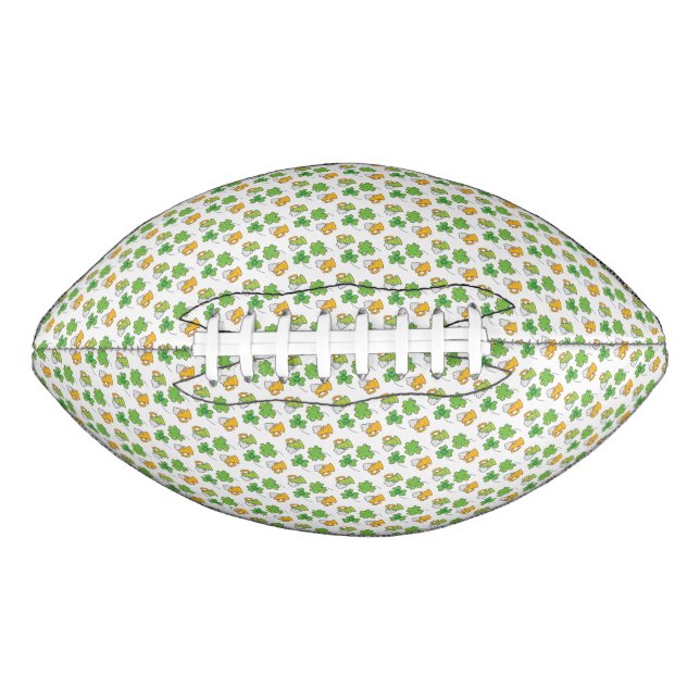 Ballon De Foot Football de la Saint Patrick (Devant)