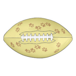 Ballon De Foot football des pas de l'animal