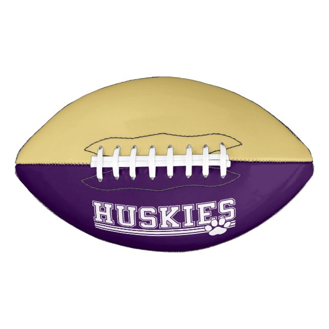 Ballon De Foot Football-Huskies (Devant)
