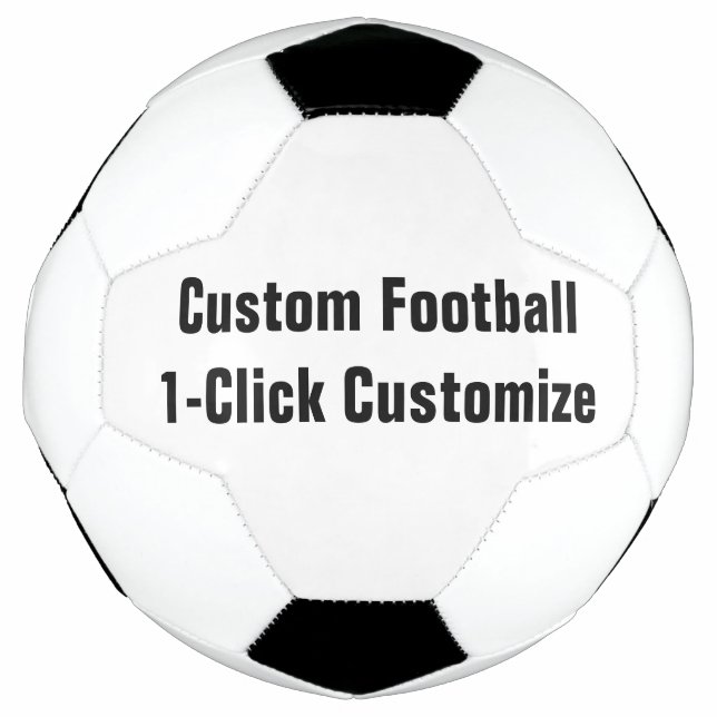Ballon De Foot Football imprimé sur mesure pour personnaliser (Devant)