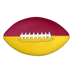 Ballon De Foot Football: MAROON GOLDEN JAUNE